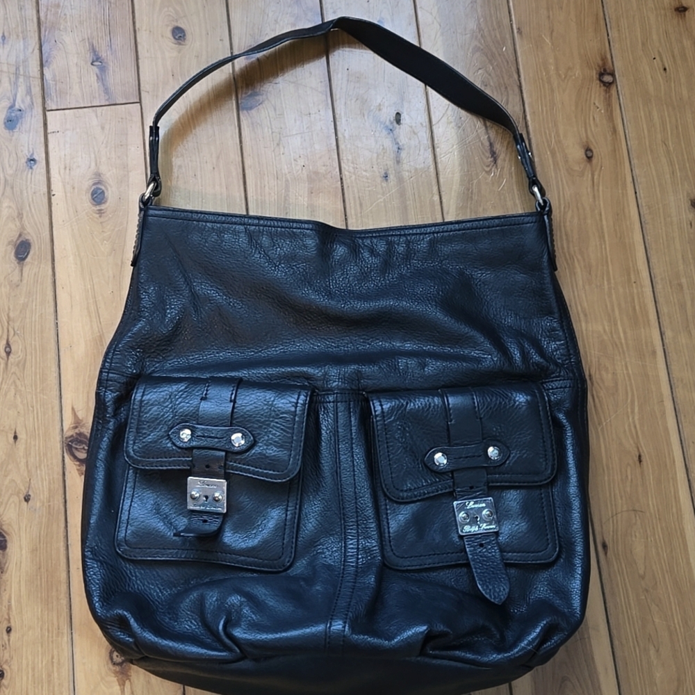 Large leather Ralph's Lauren shoulder bag
